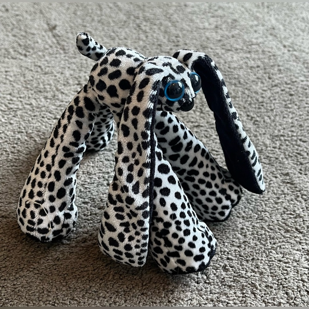 Vintage Jakks Pacific Limbo Legs Dalmatian Plush Dog